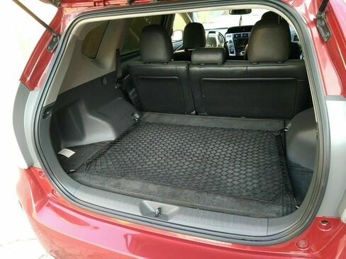 شبكة شحن منظمة لصندوق السيارة الخلفي لسيارة Toyota Prius V 2012-2017 - شبكة شحن على الطراز الأرضي لهاتشباك - شبكة تخزين ممتازة لتنظيم صندوق السيارة - متوافقة مع Prius V in Saudi Arabia