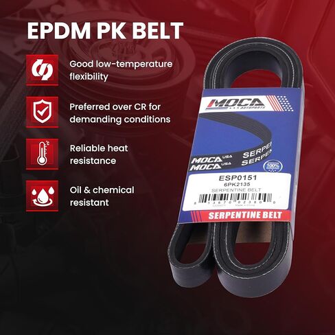 مجموعة شداد حزام السربنتين MPLUS تناسب Honda 2006-2008 Pilot 3.5L، 2009 Pilot 3.5L، 2010-2011 Pilot 3.5L، 2008-2010 Accord 3.5L، 2005-2010 Odyssey 3.5L in Kuwait