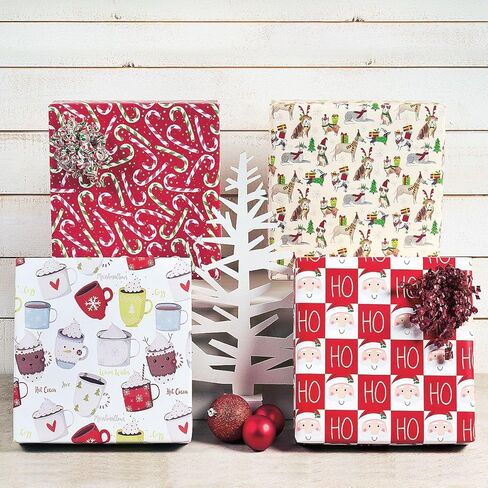 Current Christmas Kitties Rolled Wrapping Paper - Premium Jumbo 23-Inch x 32-Foot Gift Wrap Roll, 61 Square Feet Total in Saudi Arabia
