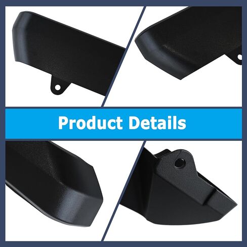 AUCERAMIC Front & Rear Mud Flap Delete Fit for 2020-2025 GMC Sierra 2500HD 3500HD in Saudi Arabia