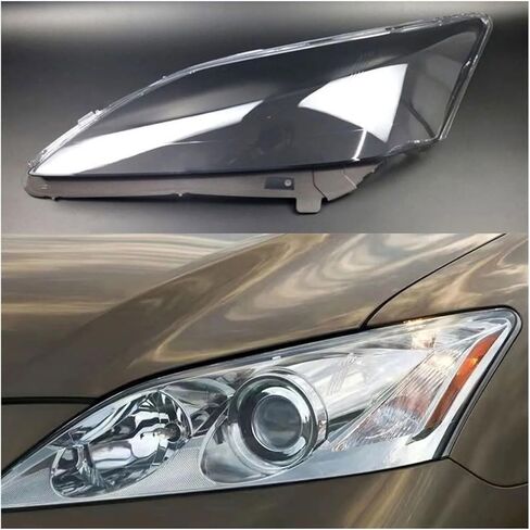 Front Headlight Lens Lampshade Compatible For Lexus ES Series ES240 ES300 ES350 2006 2007 2008 Replace Shell Transparent Headlamp Cover Shell(Right) in Saudi Arabia