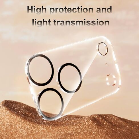 Fotbor لـ [3 عبوات] واقي شاشة iPhone 14/13 Pro/13، جراب من الزجاج المقوى 9H مناسب لملحقات أفلام HD iPhone 14 13Pro 13 6.1 بوصة in Kuwait