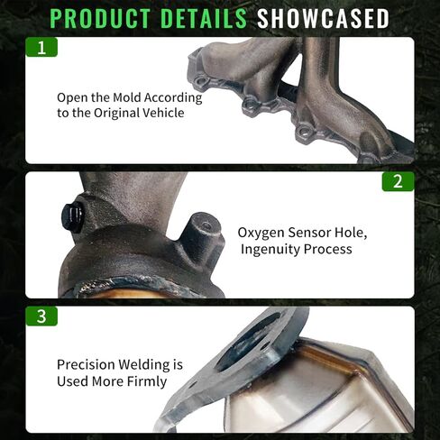 Exhaust Manifold Catalytic Converter Compatible with Chevrolet Malibu 2004-2008 2.2L 2.4L L4(OEM/OBD-Ⅱ Replacement Catalytic Convertor) in Saudi Arabia