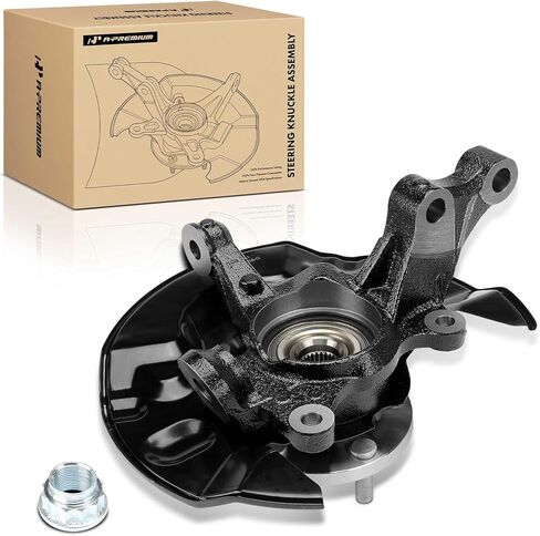 A-Premium Front Left Steering Knuckle & Wheel Bearing Hub Assembly Compatible with Toyota Matrix 2003-2008, Driver Side in Saudi Arabia