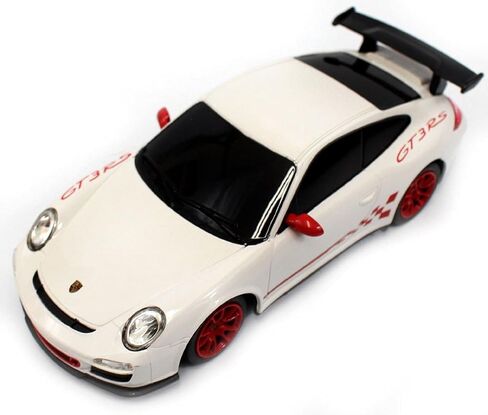 سيارة بورش 911 GT3 RS بمقياس 1/14 مع جهاز تحكم عن بعد وراديو RC RTR باللون الأبيض in Saudi Arabia