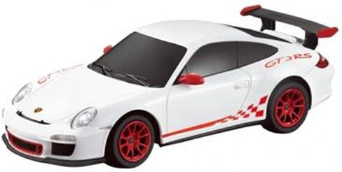 سيارة بورش 911 GT3 RS بمقياس 1/14 مع جهاز تحكم عن بعد وراديو RC RTR باللون الأبيض in Saudi Arabia