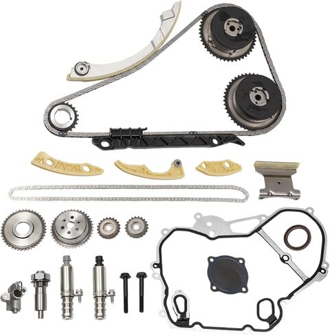 1 Set Engine Timing Chain Kit for GM Ecotec 2.2L 2.4L for Chevrolet Captiva Sport Equinox HHR Cobalt for Buick Regal Verano LaCrosse 2.4L No.12608580/12621505 in Saudi Arabia