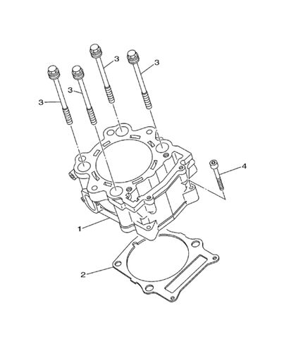 Gasket Set Fits Yamaha Grizzly Rhino Raptor 700 YFM700 YXR700 (2007-2013) in Saudi Arabia