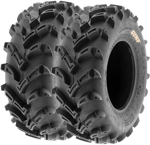 مجموعة من 2 إطارات SunF A024 23x8-11 ATV UTV Mud/Trail، 6-PR، مداس اتجاهي عميق in Saudi Arabia