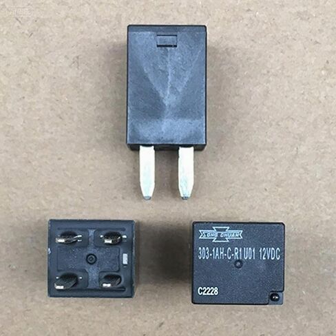 4 قطع 303-1AH-C-R1-U01 مرحل 12 فولت، Micro ISO 280 4-Pin SPST 20A، مقاوم مكبوت - يناسب Polaris RZR/Ranger/جنرال/Sportsman/ACE (2010-2020) مروحة تبريد ومضخة وقود - تحل محل OE 4016819، 4011283 in Saudi Arabia