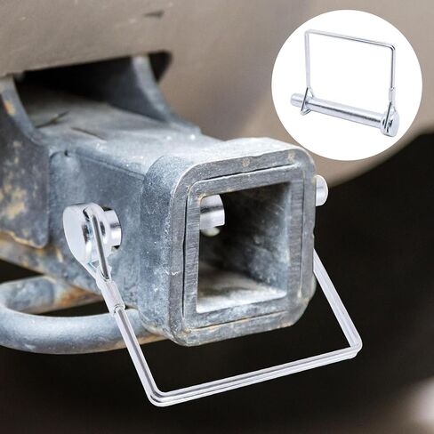 Hitch Pin Lock, Trailer Coupler Hitch Locking Pin Diameter 1/4 inch x 3 inch (10 Pcs) in Saudi Arabia