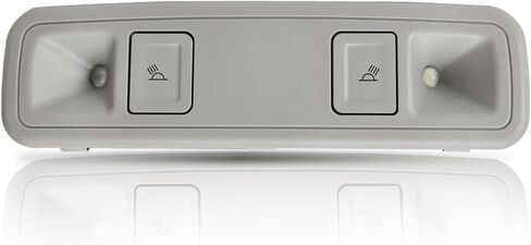 84398398 Front Interior Dome Light Lamp Assembly Fit for Cadillac Escalade Chevrolet Silverado/Suburban/Tahoe/Volt GMC Sierra/Yukon 2014-2020, Replace# 23155119 23487171 84407747 - GRAY in Kuwait