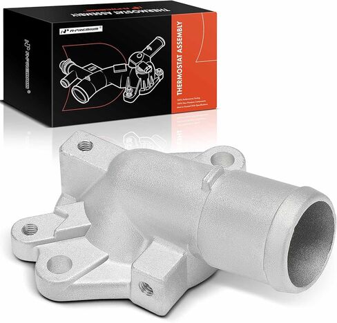 مجموعة مبيت منظم حرارة سائل تبريد المحرك A-Premium متوافقة مع Mitsubishi Outlander 2004-2006، Lancer 2004-2006، Eclipse 2006-2012، Galant 2004-2012، 2.4L in Saudi Arabia