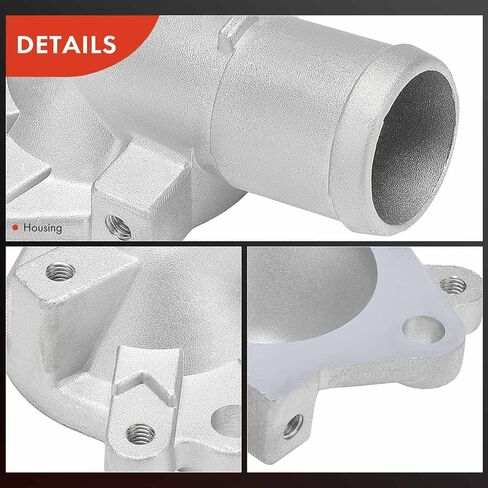 مجموعة مبيت منظم حرارة سائل تبريد المحرك A-Premium متوافقة مع Mitsubishi Outlander 2004-2006، Lancer 2004-2006، Eclipse 2006-2012، Galant 2004-2012، 2.4L in Saudi Arabia