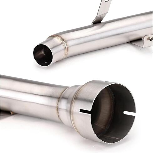 Motorcycle exhaust pipe for Suzuki GSX s1000 2015-2021 motorcycle exhaust pipe motorcycle special stainless steel exhaust pipe muffler middle section connecting pipe with 1pcs Clamp in Saudi Arabia