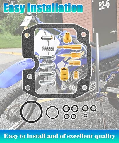 طقم إعادة بناء المكربن ​​متوافق مع فرامل طبلة Yamaha TTR125 2000-2003، فرامل طبلة TTR125E 2003-2005، فرامل قرص TTR125L 2000-2005 استبدال 26-1312 in Saudi Arabia