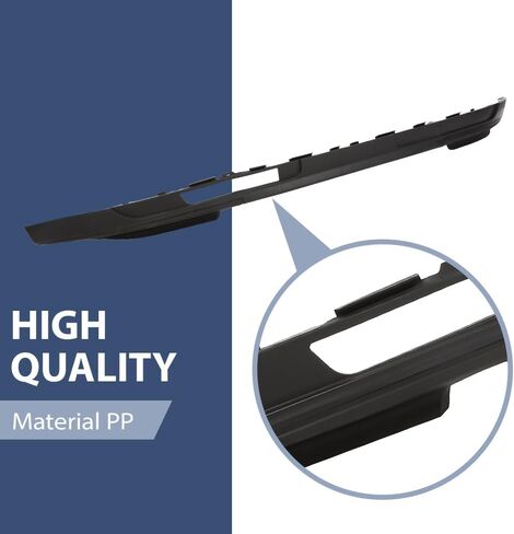 Front Air Dam Deflector Lower Valance Apron Compatible with Ford Explorer 2016-2019 FB5Z17626BA, FO1095269 in Saudi Arabia