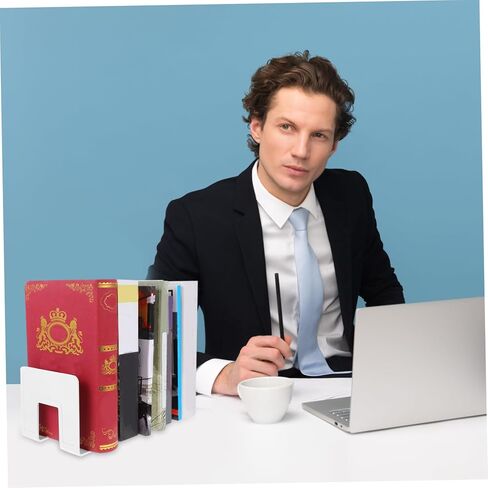 Operitacx 2pcs Desktop Book Storage Rack Compartment Document Organizer for Office and Study Convenient Bookshelf for Magazines Folders and Files in Saudi Arabia