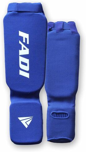 Shin Guards - Professional Leg Protectors for Muay Thai, Kickboxing, MMA, BJJ, Karate, Boxing, Taekwondo - Enhanced Shin Instep Guard for Sparring and Training in Saudi Arabia