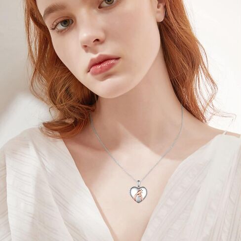 Yorionke Photo Locket Pendant Necklace 925 Sterling Silver Star locket necklace Jewelry Gift Women Girls Birthday Gift in Saudi Arabia