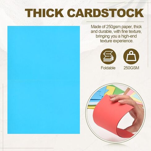 PATIKIL 50Pack Orange 4x6 Blank Cards and Envelopes, V Flap A6 Envelopes with Cardstock & Gold Stickers Small for Greeting Cards Wedding Greeting Birthday Invitations Letter Mailing in Saudi Arabia