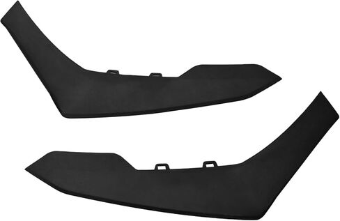 FREEMOTOR802 Replacement Front Bumper Canards, Fit for 2016-2024 Chevrolet Camaro with Modified (Not OEM) 1LE Style AMPP Front Bumper, 2PCS Side Canards Dive Planes Fin Spoiler Unpainted PP in Saudi Arabia