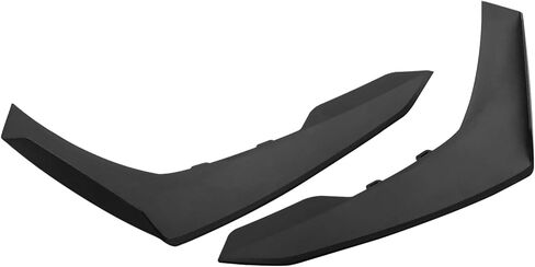 FREEMOTOR802 Replacement Front Bumper Canards, Fit for 2016-2024 Chevrolet Camaro with Modified (Not OEM) 1LE Style AMPP Front Bumper, 2PCS Side Canards Dive Planes Fin Spoiler Unpainted PP in Saudi Arabia
