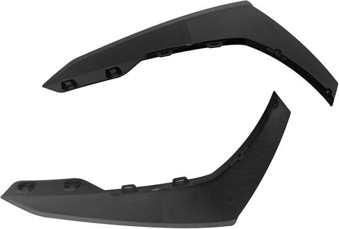 FREEMOTOR802 Replacement Front Bumper Canards, Fit for 2016-2024 Chevrolet Camaro with Modified (Not OEM) 1LE Style AMPP Front Bumper, 2PCS Side Canards Dive Planes Fin Spoiler Unpainted PP in Saudi Arabia