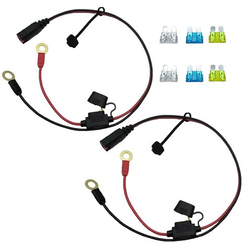 Wire Harness Compatible with NOCO GC008 X-Connect, Battery Tender Leads Charger Cable with M10 (3/8in) XL Eyelet Terminal Connector in Saudi Arabia
