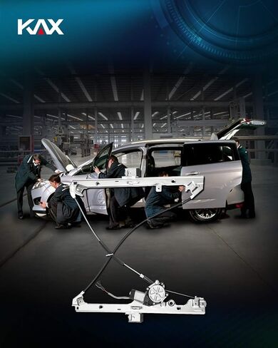 KAX 751-260 Power Window Regulator with Motor Rear Left Driver Side Compatible with 2004-2014 Ford F-150 in Saudi Arabia