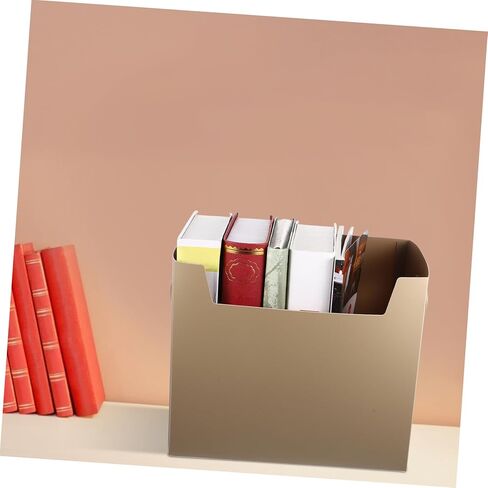 حامل كتب مكتبي قابل للطي من TEHAUX لتخزين المستندات في المنزل وغرفة النوم والمكتب ومساحات الدراسة in Saudi Arabia