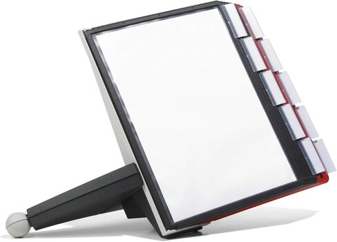 Durable Index Tabs, 1/5th Cut, Transparent for Reference System Organization, Pack of 10 (560919) in Kuwait