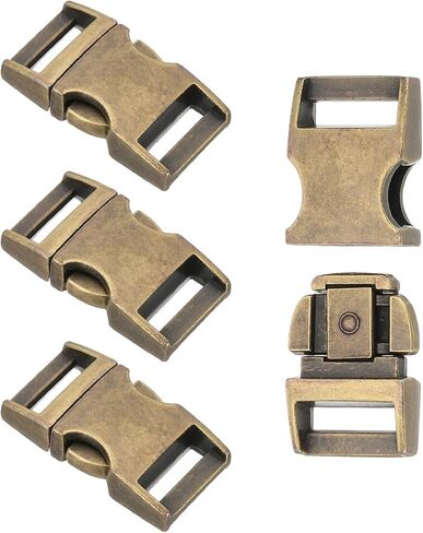 PATIKIL Quick Side Release Buckle, Metal Buckles Replacement No Sewing Snaps Clips Clasps for Webbing in Saudi Arabia