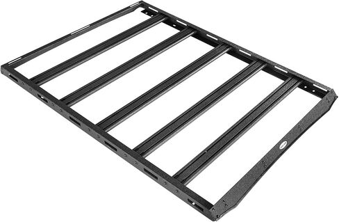 Hooke Road 4Runner 3/4-Length Roof Rack Aluminum Cross Bars Cargo Carrier Basket for 2010-2024 Toyota 4Runner 5th Gen - Overland Luggage Storage Shelf in Saudi Arabia