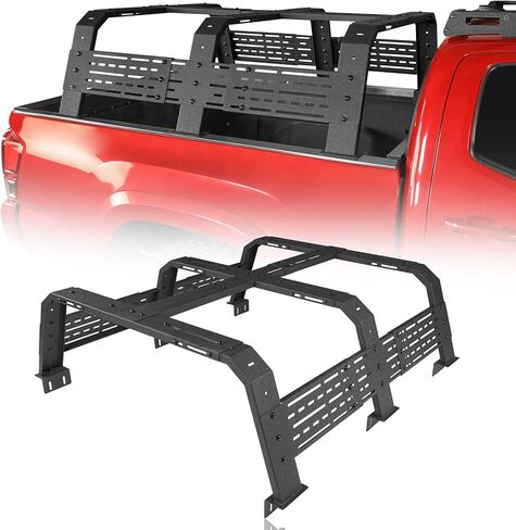 Hooke Road 18.8" High Overland Bed Rack for Full-Size Trucks w/Bed Rails - Compatible with Toyota 07-23 Tundra & 05-25 Tacoma 6' Bed in Saudi Arabia