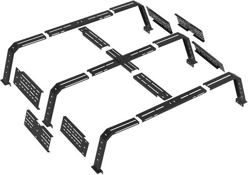 Hooke Road 18.8" High Overland Bed Rack for Full-Size Trucks w/Bed Rails - Compatible with Toyota 07-23 Tundra & 05-25 Tacoma 6' Bed in Saudi Arabia