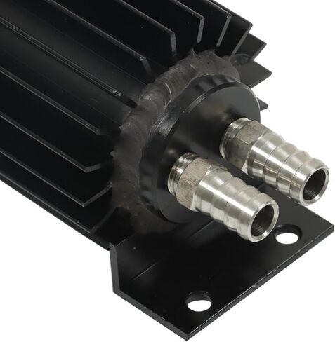 munirater 15 Dual Pass Transmission Trans Cooling Unit Aluminum with 1/4 NPT Fitting Universal in Saudi Arabia