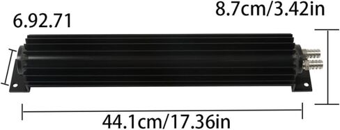 munirater 15 Dual Pass Transmission Trans Cooling Unit Aluminum with 1/4 NPT Fitting Universal in Saudi Arabia