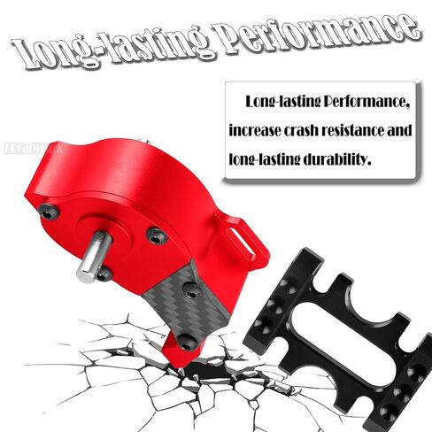RC LCG Transmission Gearbox Upgrades Part for 1/10 SCX10 SCX10 II 90046 SCX10 III AXI03007 RC Crawler Car,Aluminum Low Center of Gravity highperformance Transmission Gearbox,Black in Saudi Arabia