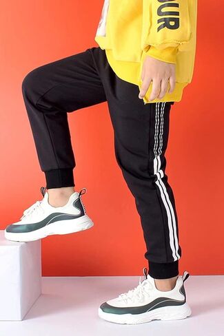 Welity Boys' Cotton Jogger Pants, 4-12 Years in Kuwait