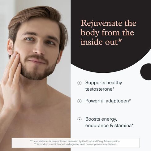 Youtheory Mens Shilajit Advanced، أسود، طعام الهيمالايا النقي الفائق، 60 كبسولة in Kuwait