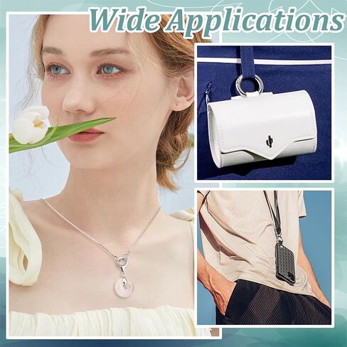 UNICRAFTALE 3Pcs 20.5mm 7 Gauge Spring Gate Rings 201 Stainless Steel Snap Clasps Round Carabiner Clips Snap Hooks Spring Keyring Buckle Clasps for Bag Purse Shoulder Strap Key Chains in Kuwait