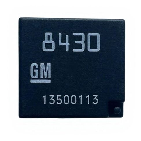 13500113 (8430) 12V 20A 4-Pin مرحل متعدد الأغراض - يناسب 19116059/19116962/88988889 - متوافق مع شيفروليه إكوينوكس 10-16 وكروز 11-16؛ جي إم سي تيرين 10-16 وأكاديا 07-16; جيب بويك 08-18 in Saudi Arabia