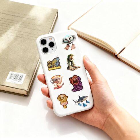 1000Pcs AI Italian Brainrot Stickers,Cute Animals Tralalero Tralala Stickers for Girls Boys 2 Rolls Waterproof Vinyl Party Favors Bottles Laptop Phone in Saudi Arabia