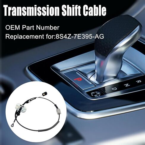 كابل التحكم في ذراع التحديد WayJun 8S4Z-7E395-AG متوافق مع Ford Focus 2008-2011، Ford Transit Connect 2010-2013، كابل Shift in Saudi Arabia