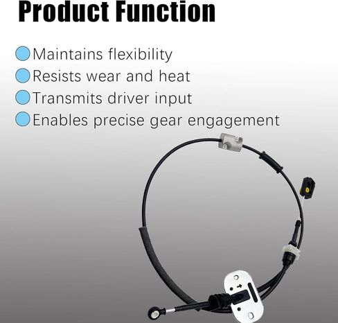 كابل التحكم في ذراع التحديد WayJun 8S4Z-7E395-AG متوافق مع Ford Focus 2008-2011، Ford Transit Connect 2010-2013، كابل Shift in Saudi Arabia