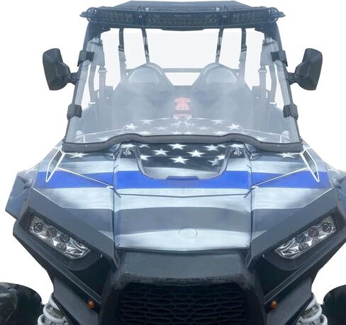 Full Clear Windshield Compatible with 2014-2021 Polaris RZR XP 1000/ 4 1000 /S 1000/ TURBO / 4 TURBO, RZR 900/4 900 / S 900/XC 900 in Saudi Arabia