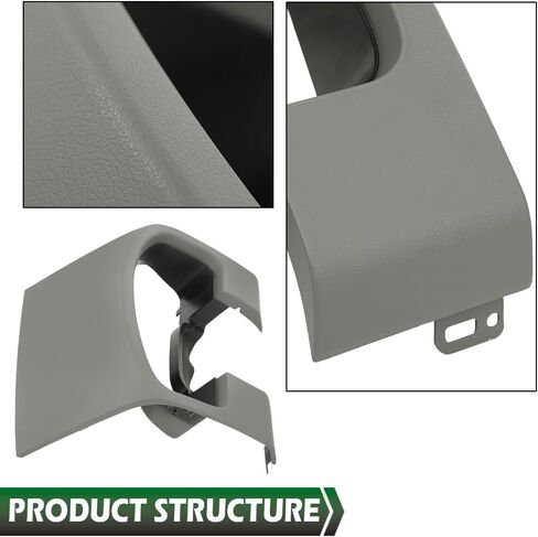 LQI Dashboard Instrument Cluster Cover Panel Dash Bezel Trim, Compatible with Ford F150 2004-2008, Fit Lariat Models, Beige in Saudi Arabia