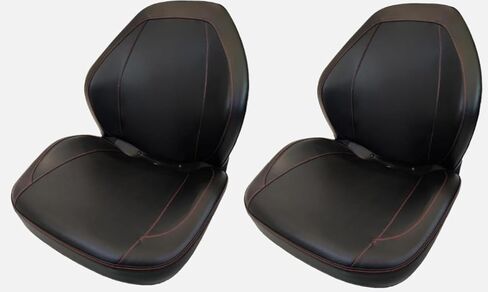 UTV Seats for Kawasaki Teryx 750; KRT750 & KRF750; 2008-2013; replaces Kawasaki 53066-0195; includes 2 Utility Vehicle seats; If the Bolt-Hole Patterns Don't Match, Drilling is Required in Saudi Arabia