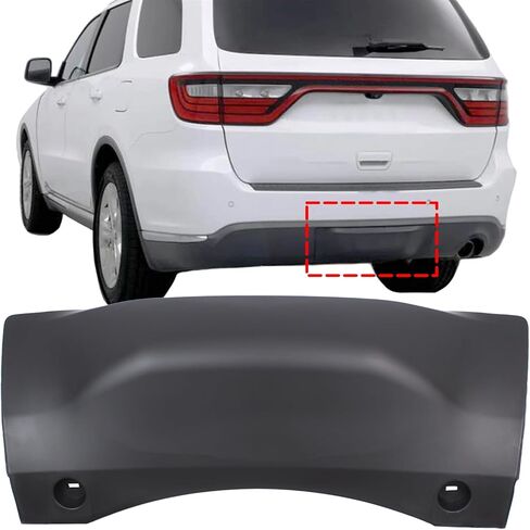 Rear Bumper Tow Hook Trailer Hitch Bezel Cover for Dodge Durango 2014-2024 Model with Towing PKG in Saudi Arabia